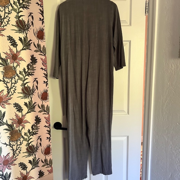 Rachel Pally Troy Jumpsuit Linen Gray - Picture 4 of 4